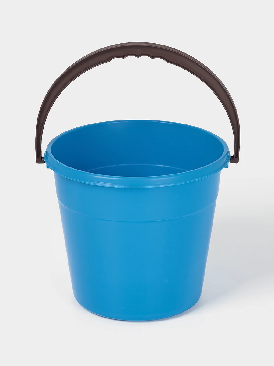 

Ведро хозяйственное, 5 л, d=22 см, h=19.5 см, пластик, голубое, Голубой