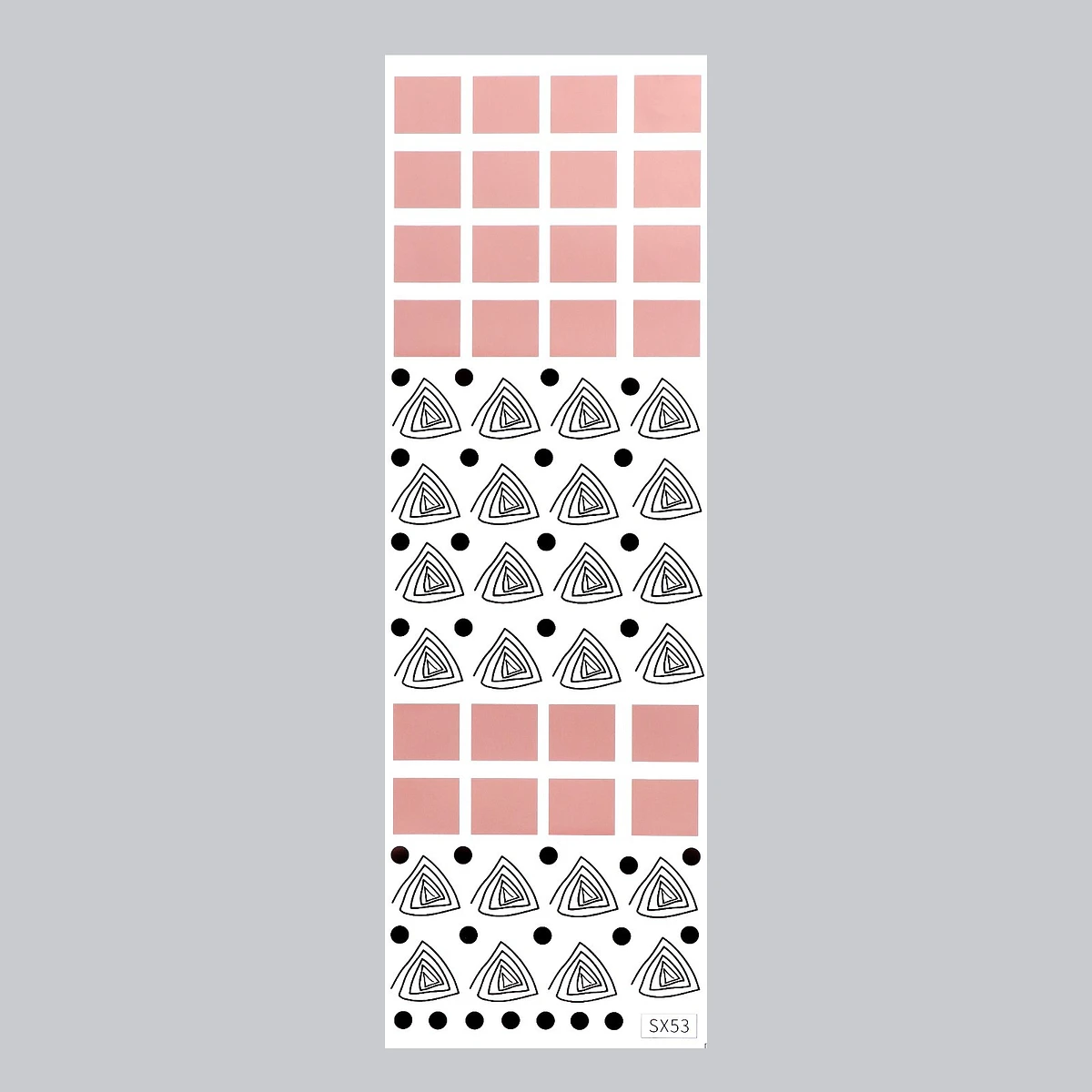 

Наклейка интерьерная цветная, Черный;розовый