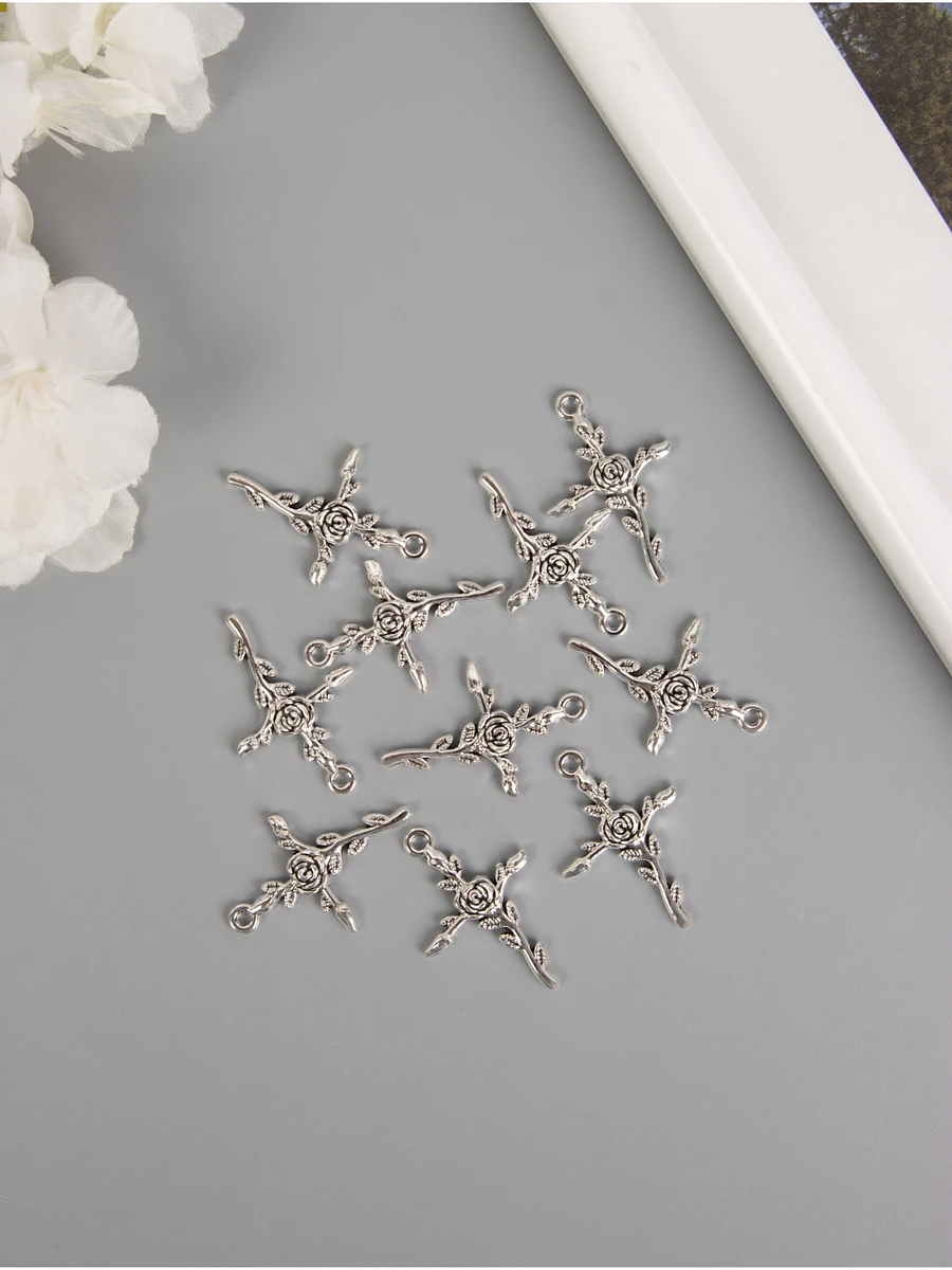 

Набор декоративных элементов для творчества, Серебристый