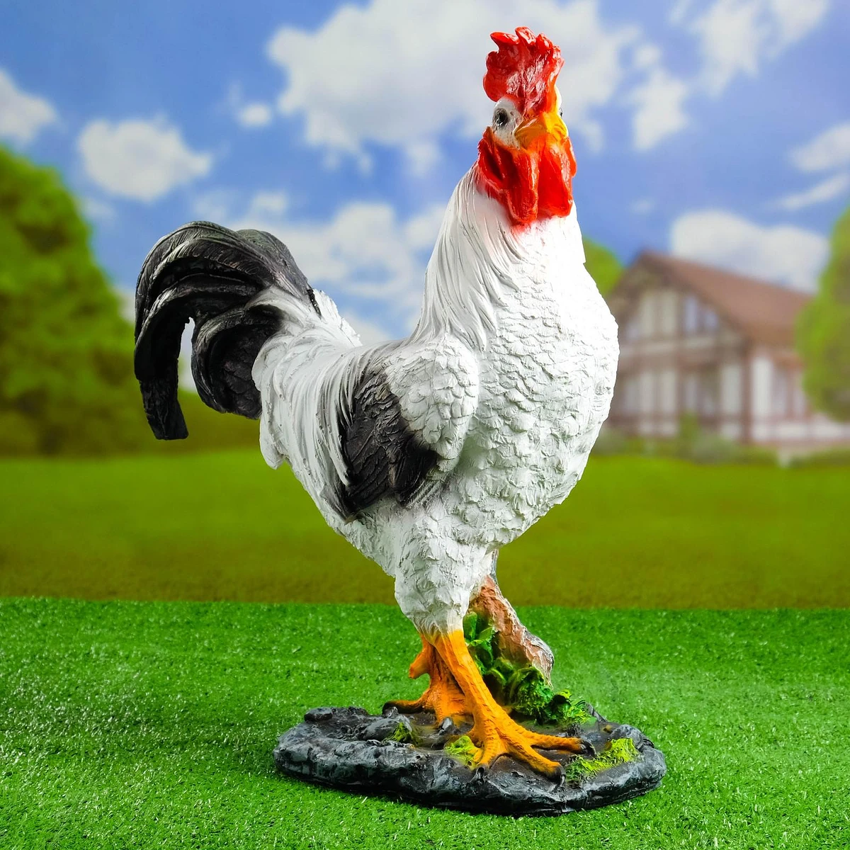 

Садовая фигура из полистоуна, Красный;разноцветный