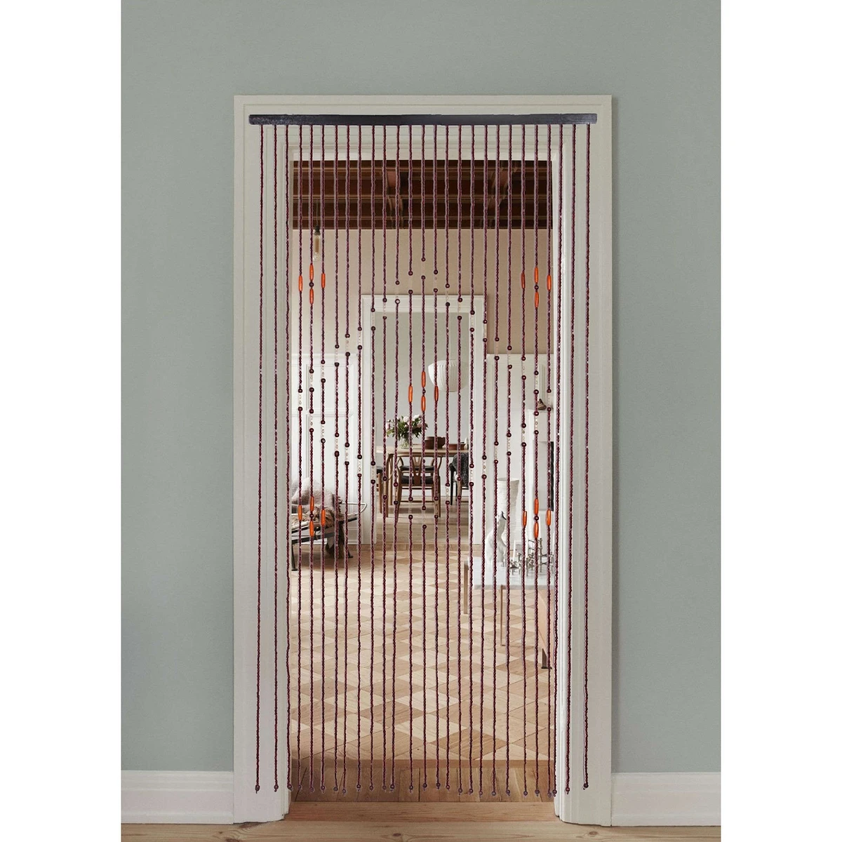 

Штора декоративная, Коричневый