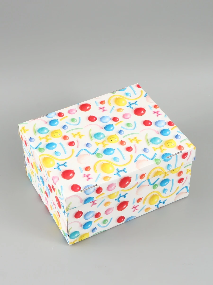 

Коробка складная, Разноцветный