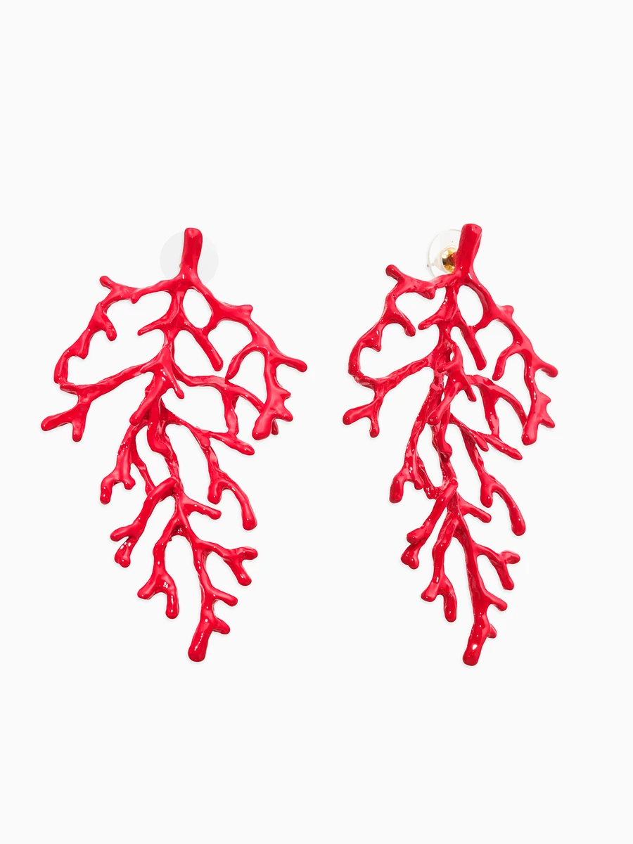 

Серьги, Красный