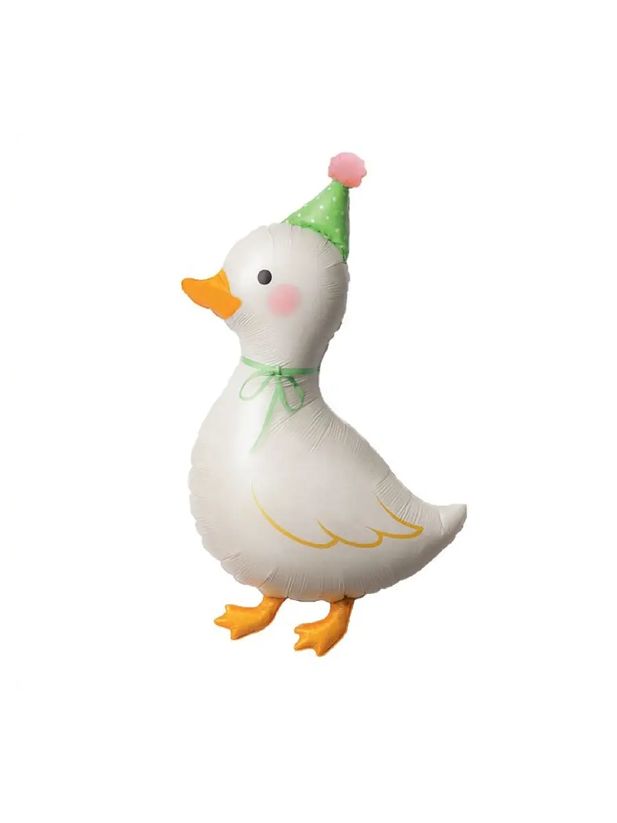 

Воздушный шар фольгированный 25, Белый