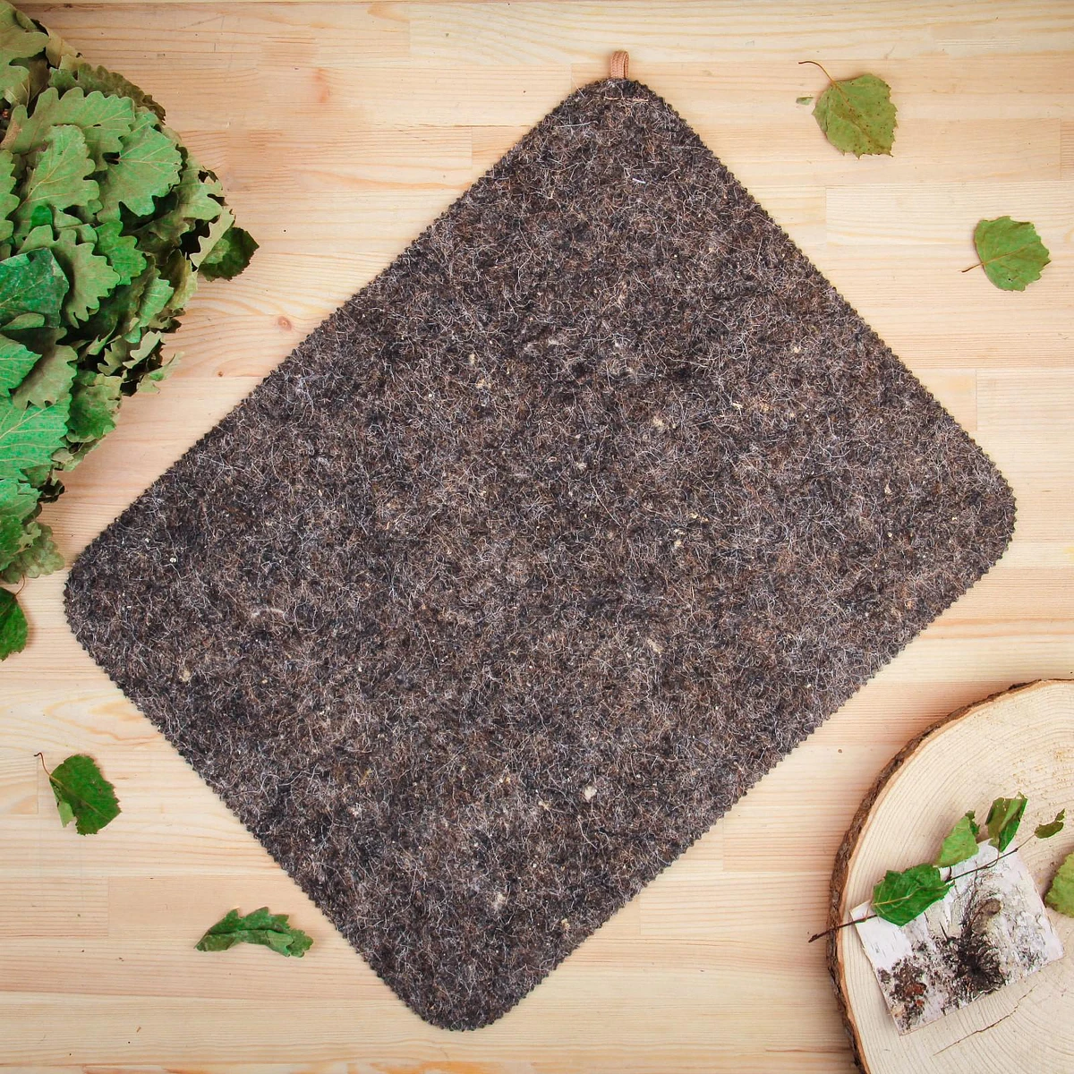 

Коврик сидушка, Серый