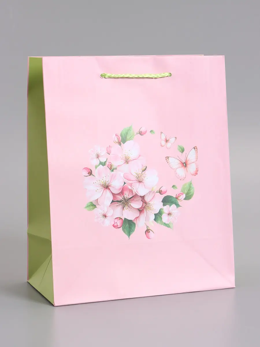 

Пакет подарочный ламинированный