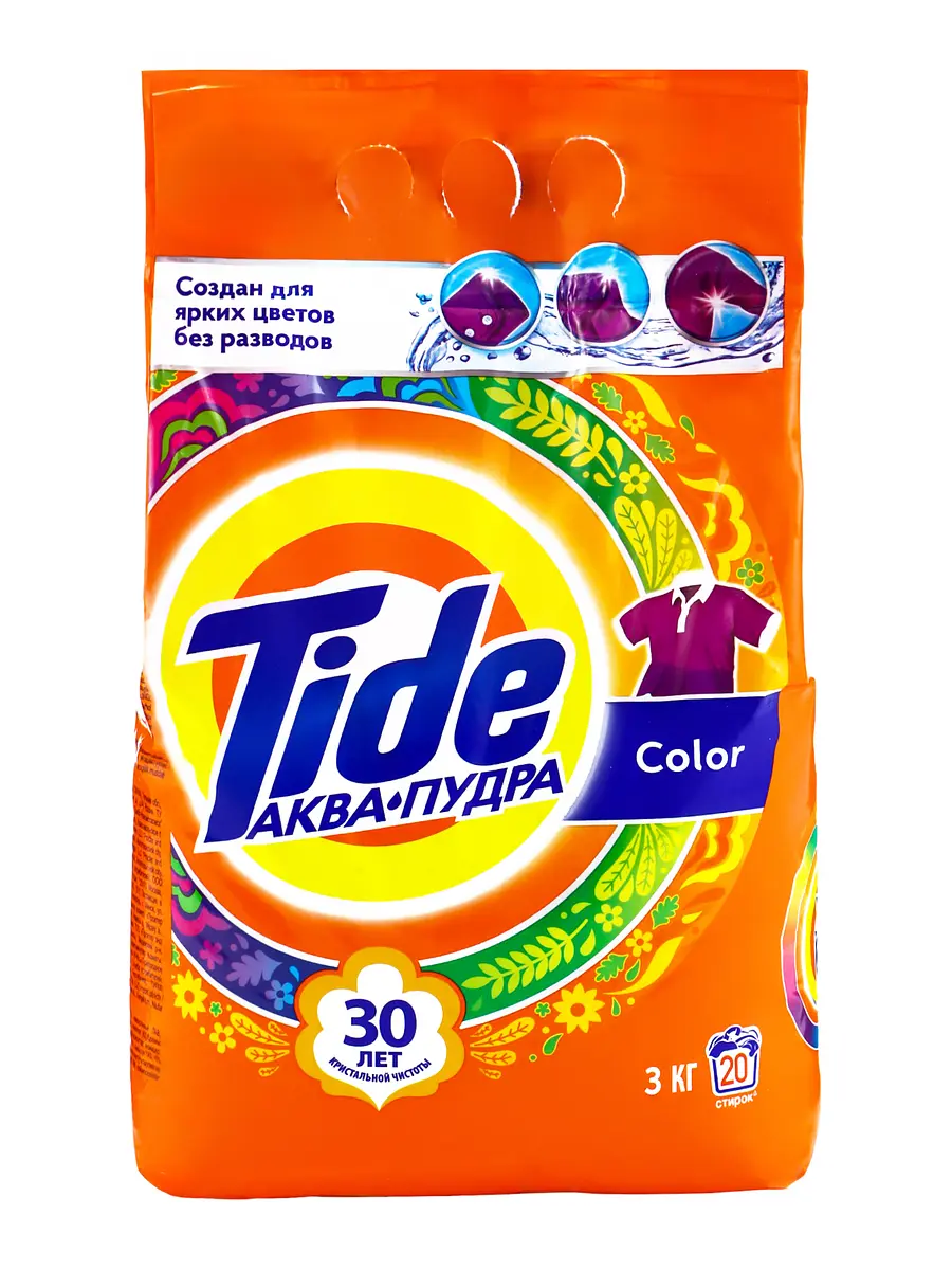 

Стиральный порошок tide color, автомат, 3 кг