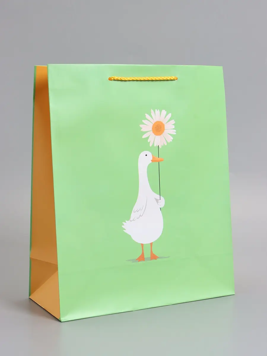 

Пакет подарочный ламинированный, Зеленый