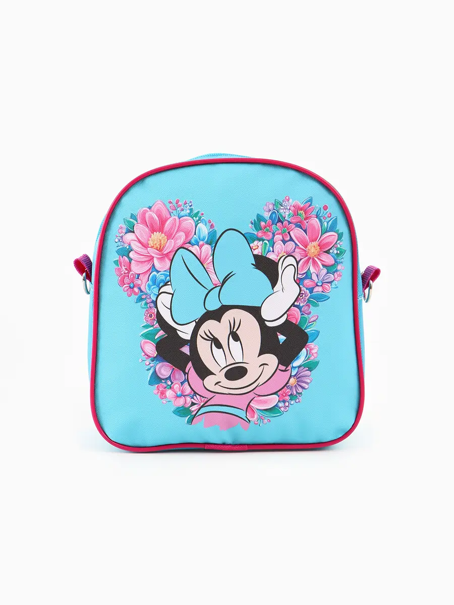 

Рюкзак-сумка детский 22×23×8 см, минни маус, Голубой