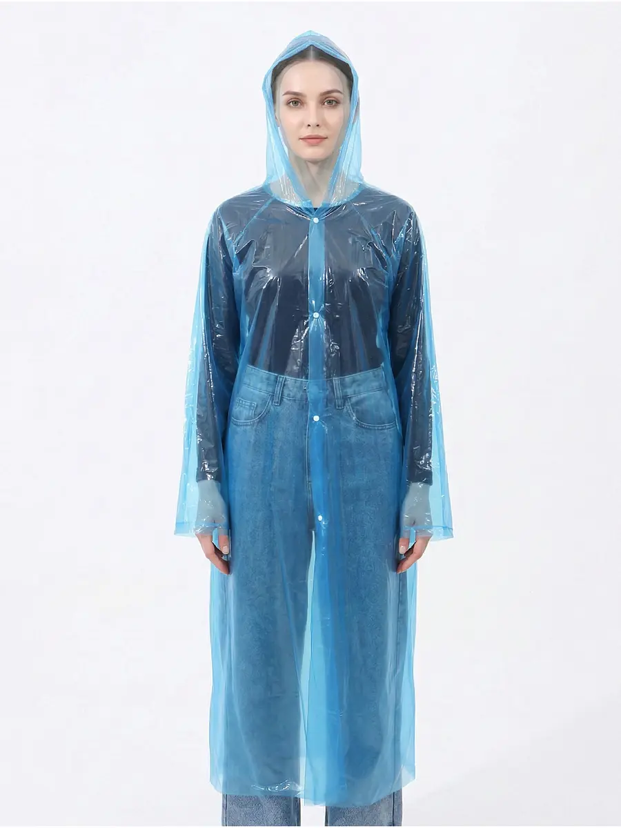 

Дождевик плащ, Синий