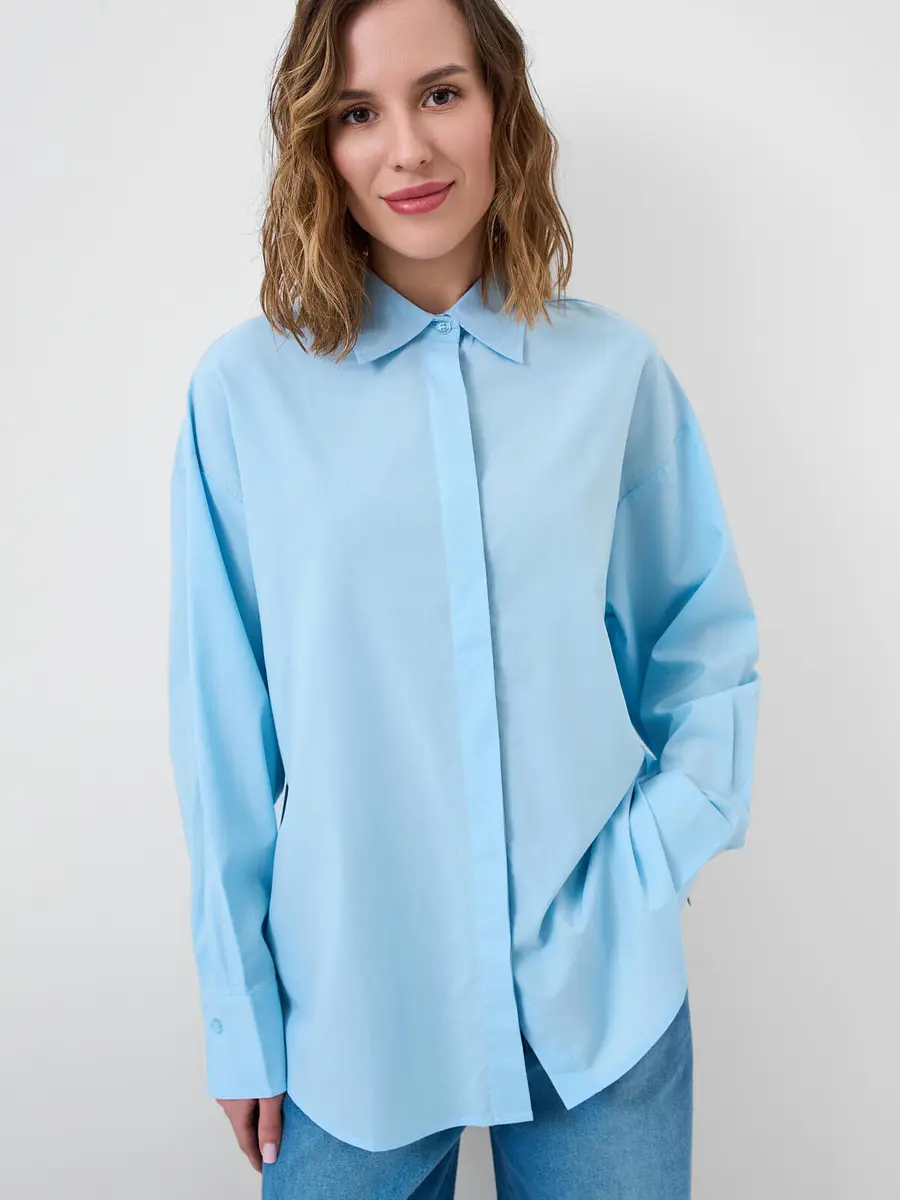 

Рубашка, Голубой