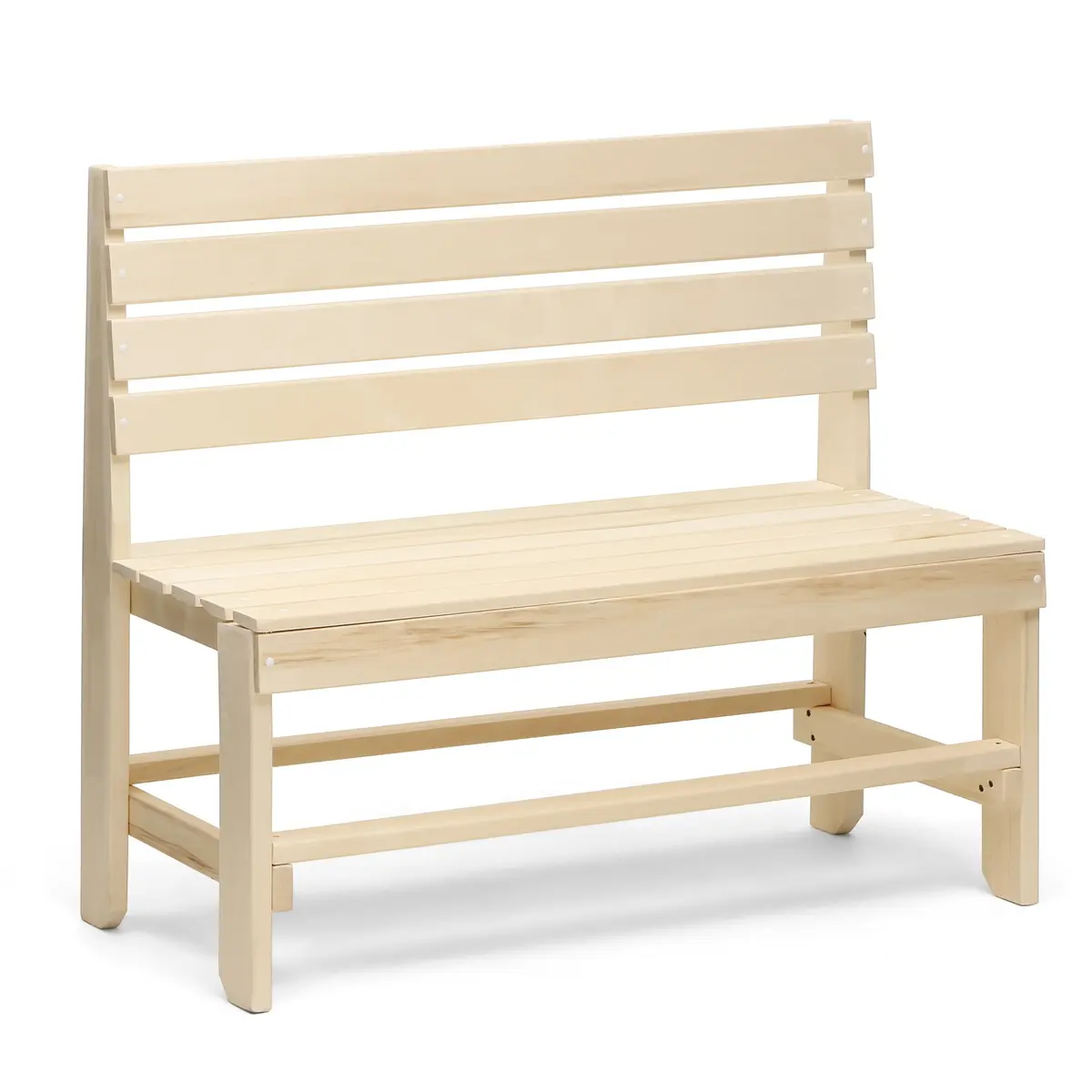 

Скамья со спинкой 1 м, Бежевый