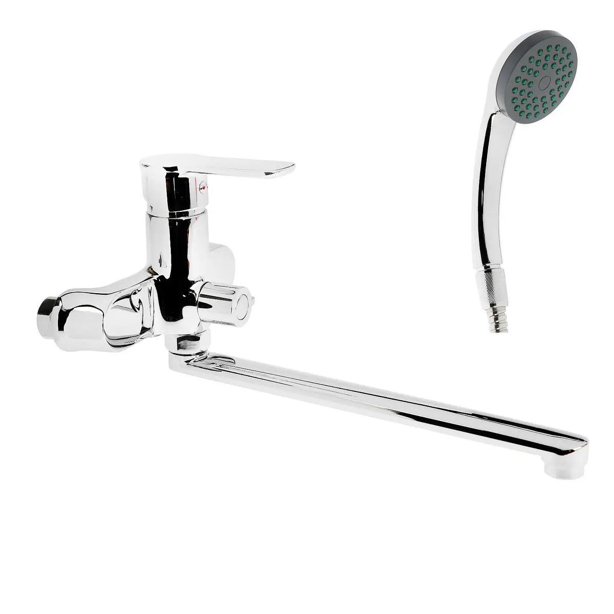 

Смеситель для ванны accoona а7164, однорычажный, хром, Серебристый;хромированный