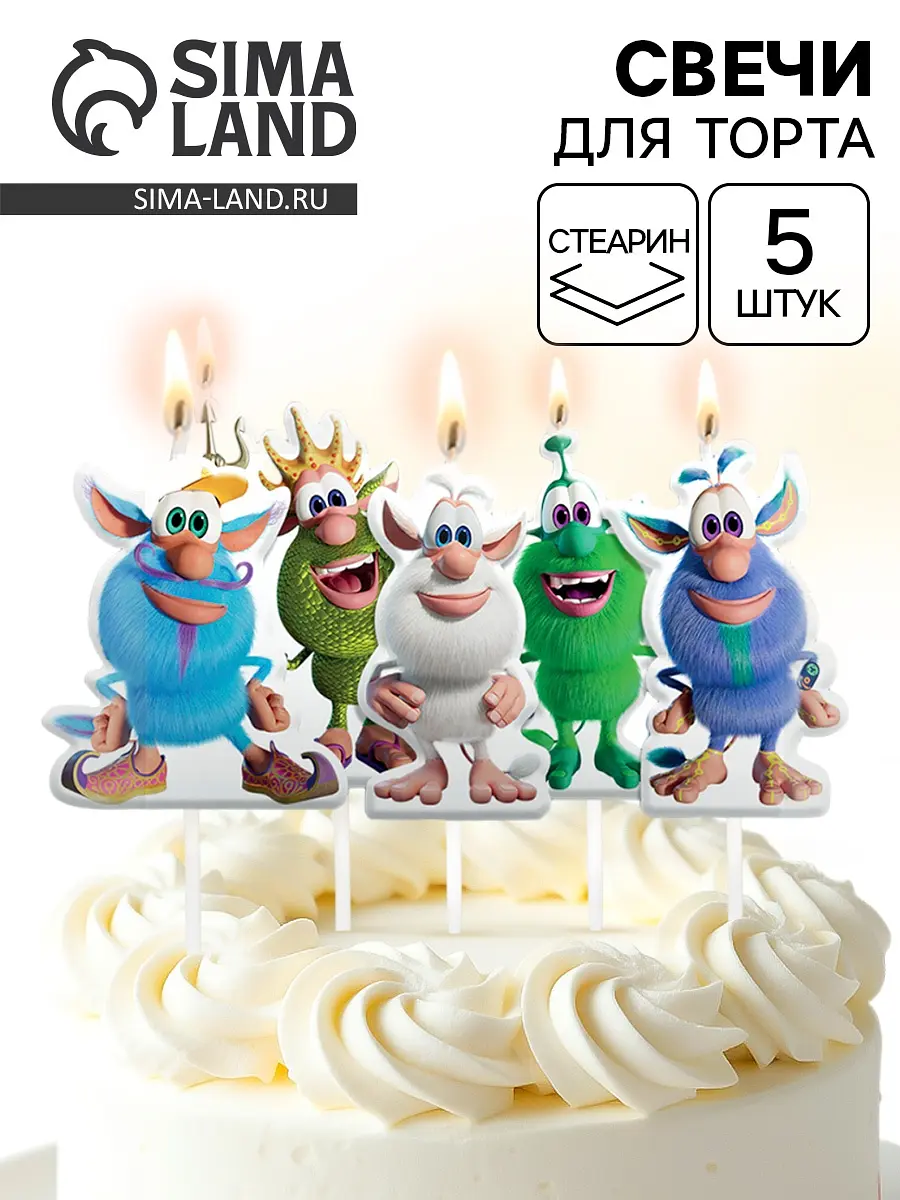 

Свечи для торта, Разноцветный