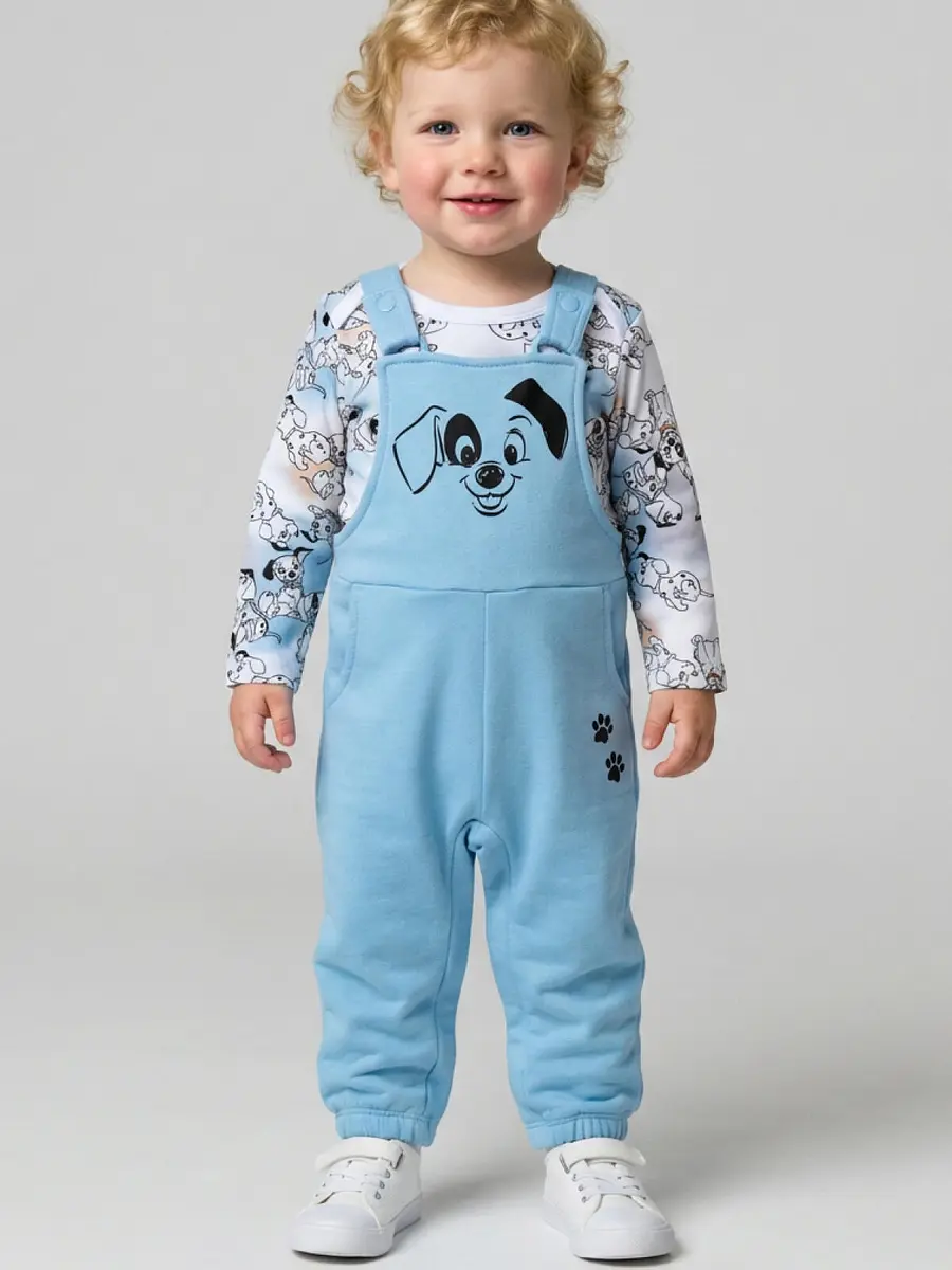 

Комплект трикотажный боди полукомбинезон, Разноцветный