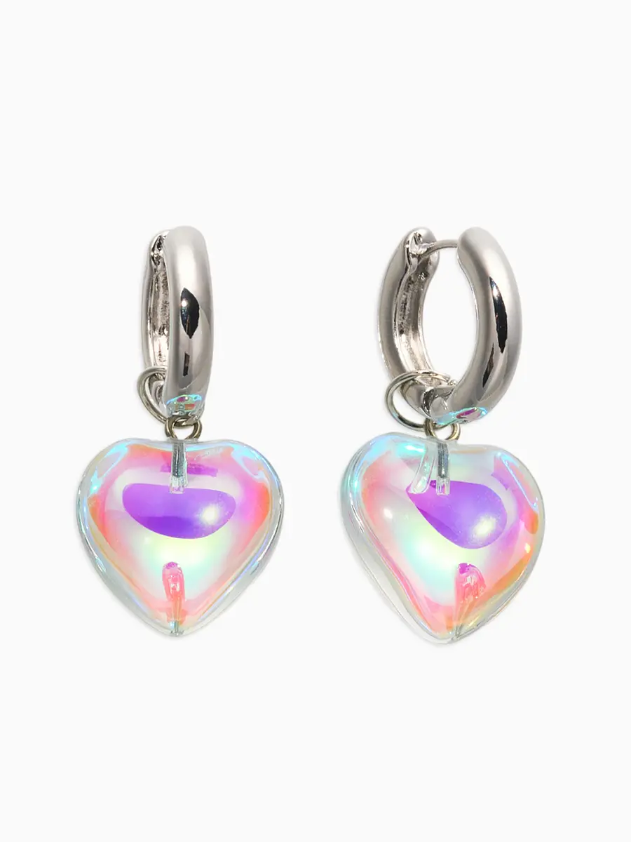 

Серьги со съемным элементом, Разноцветный