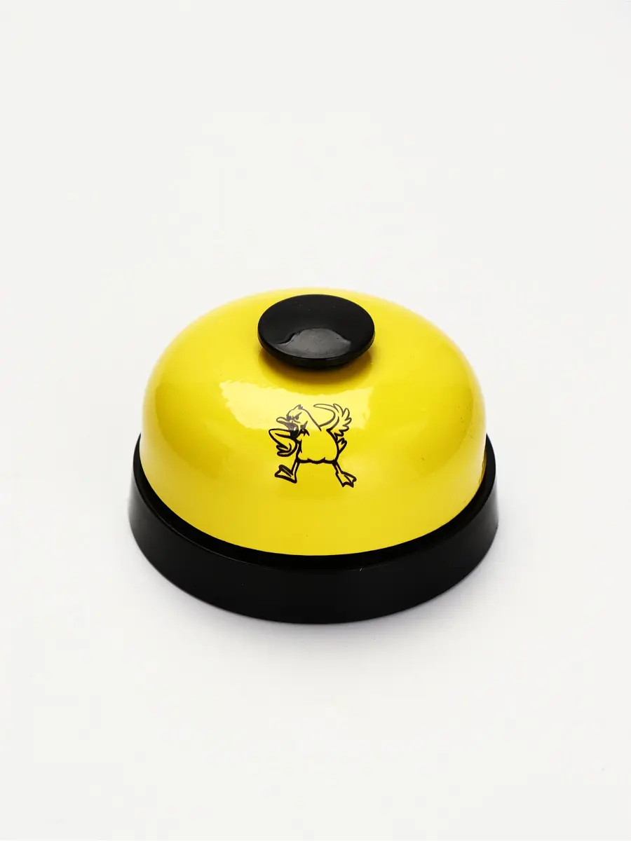 

Звонок настольный, Желтый