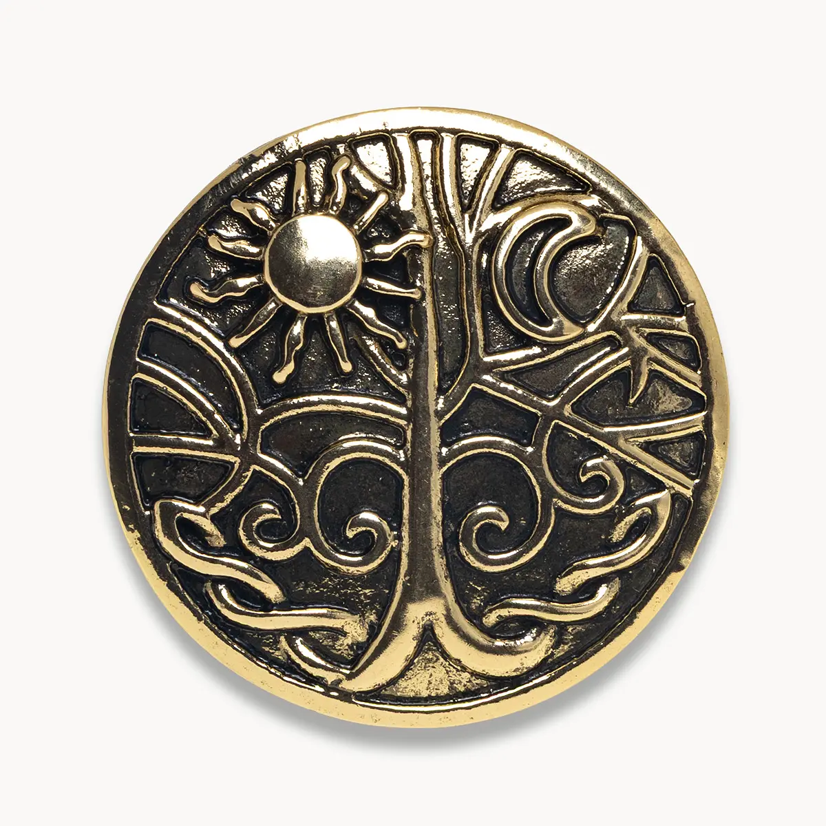 

Брошь, Золотистый