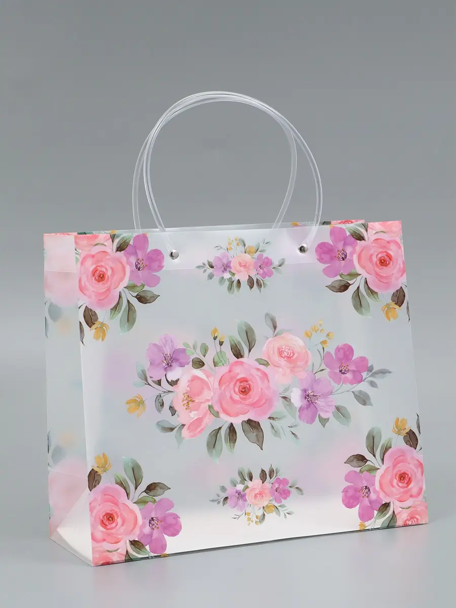 

Пакет подарочный прозрачный ,