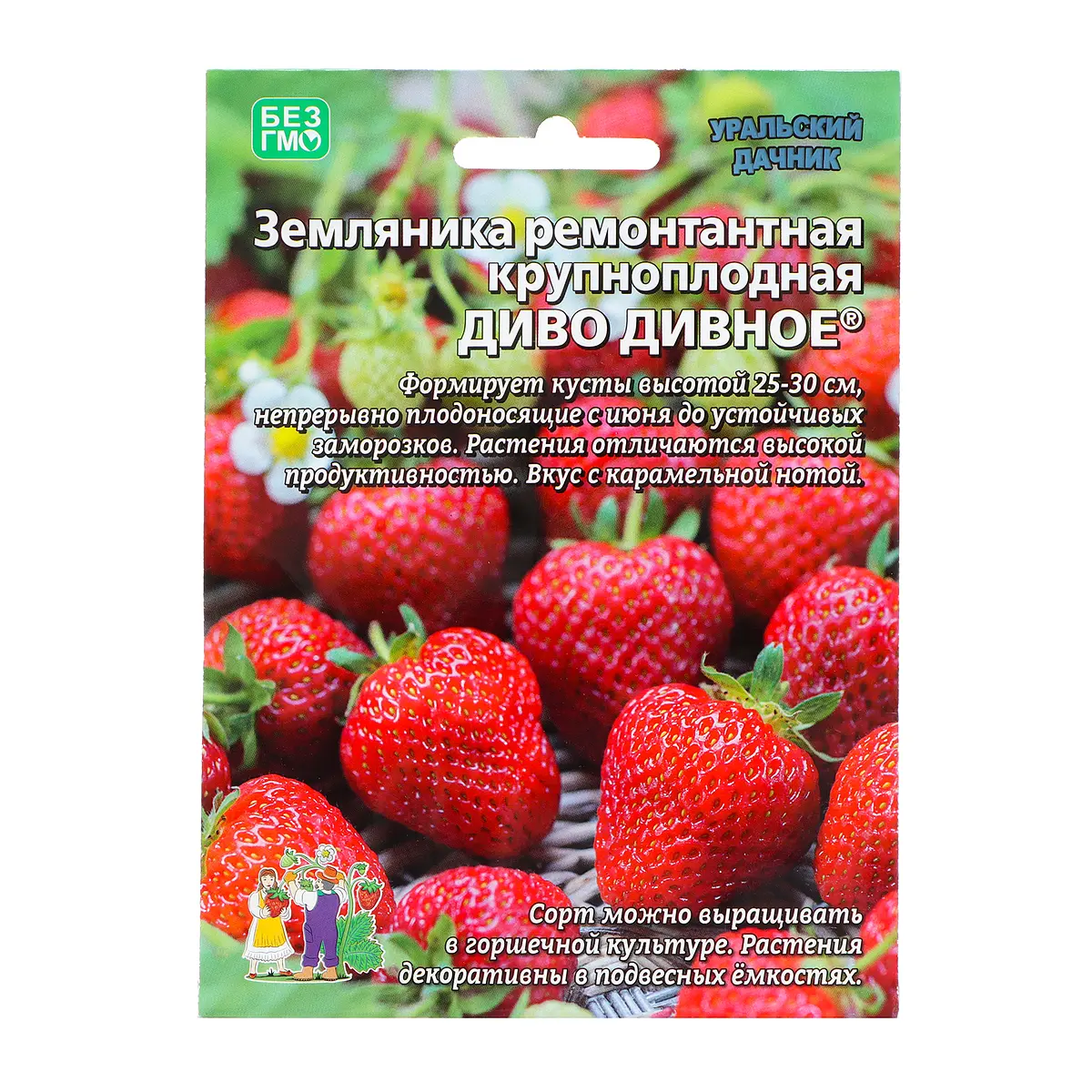 

Семена земляника, Красный