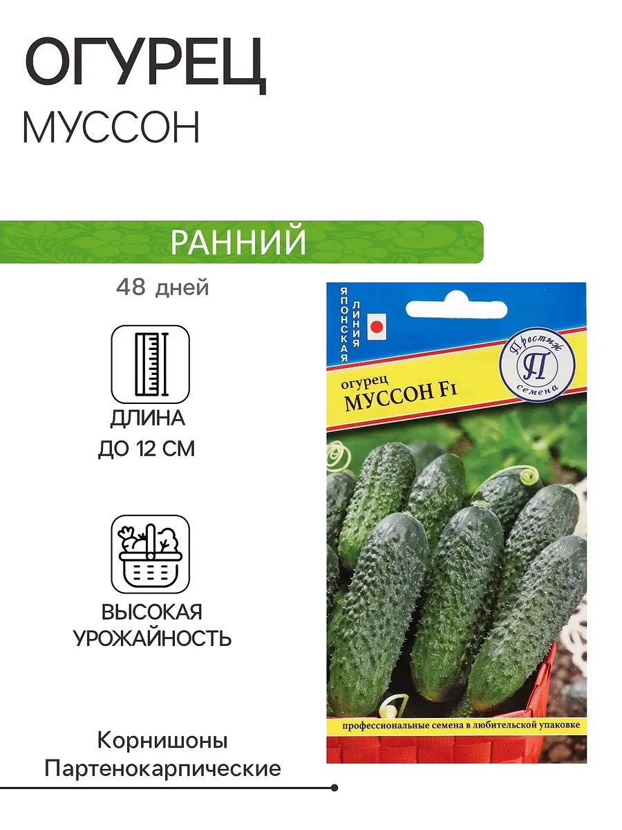 

Семена огурец