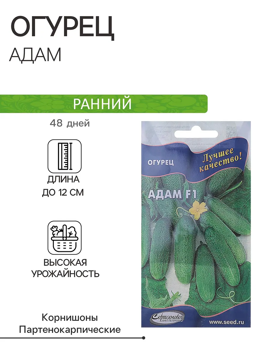 

Семена огурца