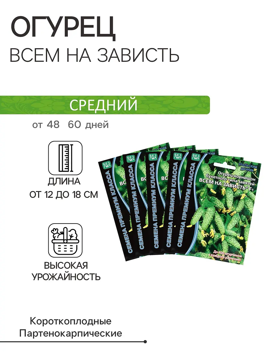 

Семена огурца