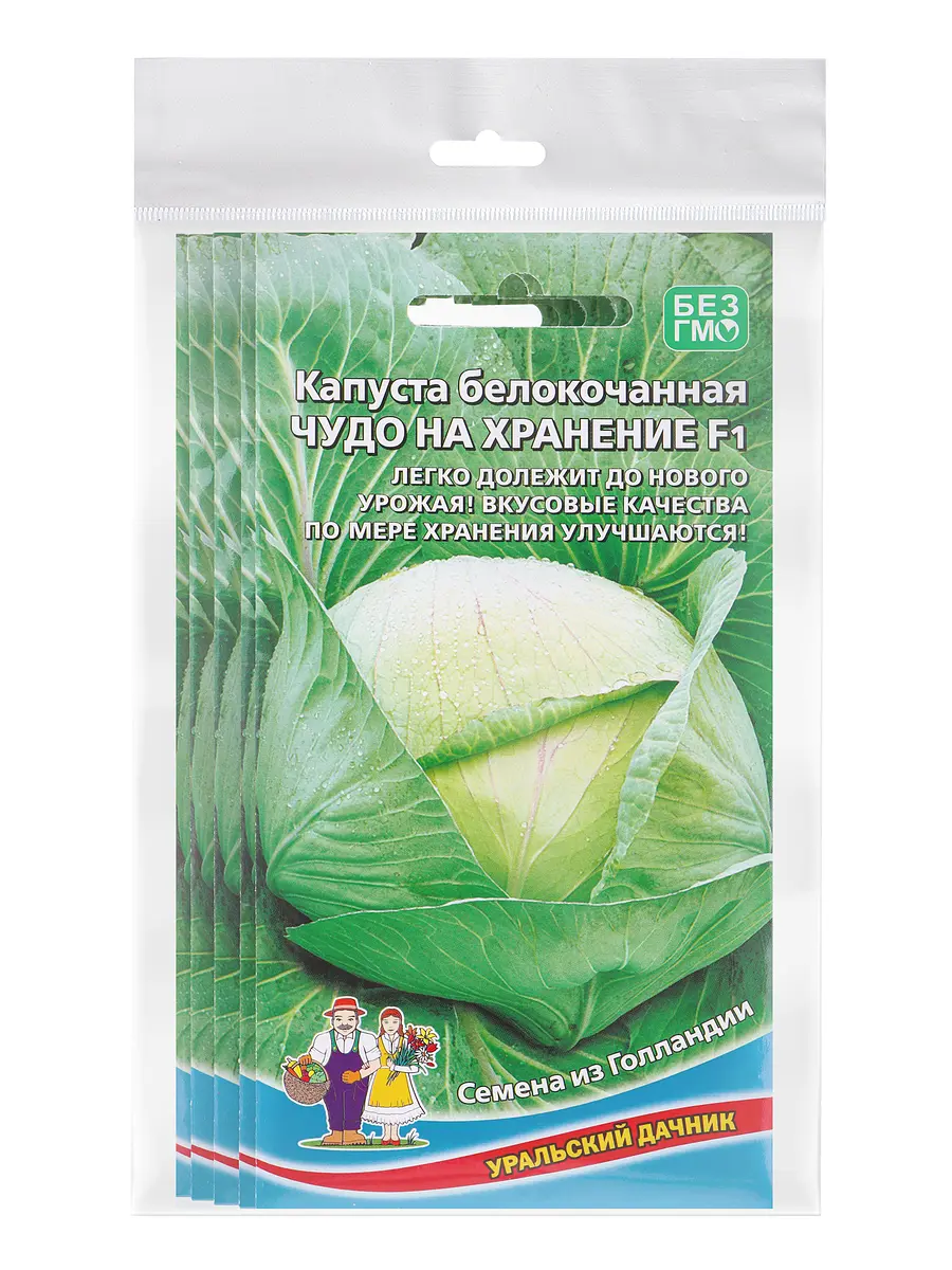 

Набор семян капусты белокочанной