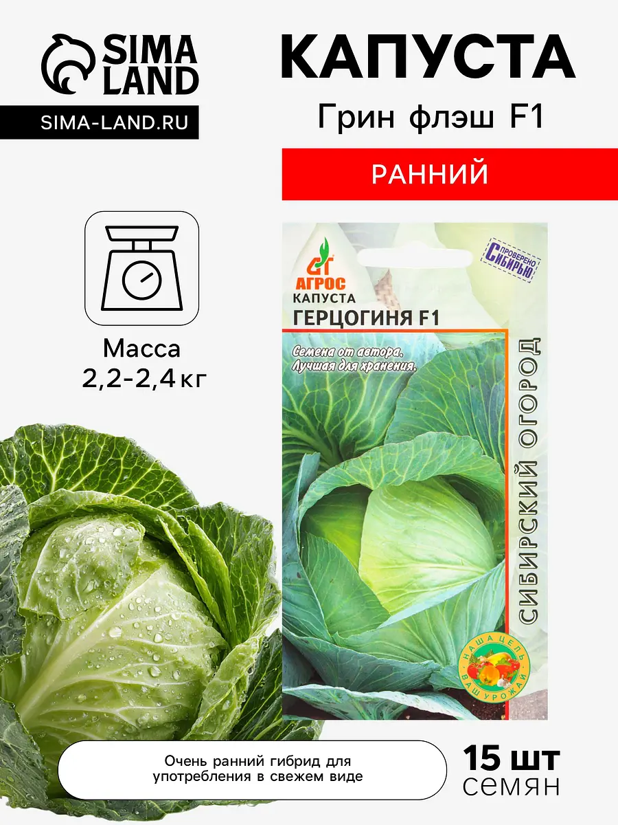 

Семена капуста