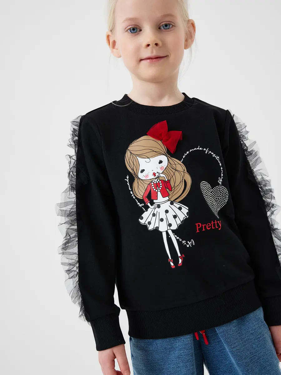 

Толстовка трикотажная, Черный