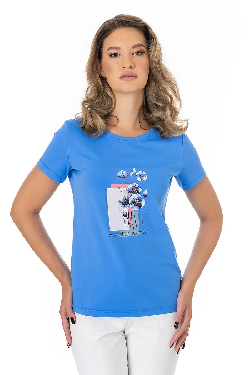 

Топ, Голубой;индиго