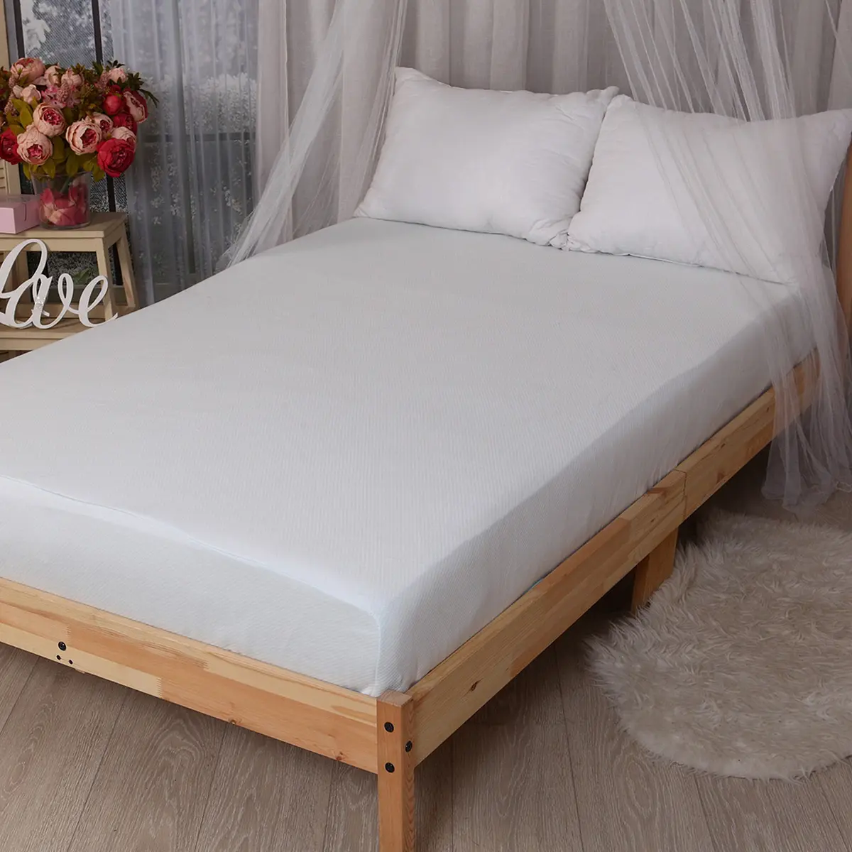 

Наматрасник, Белый