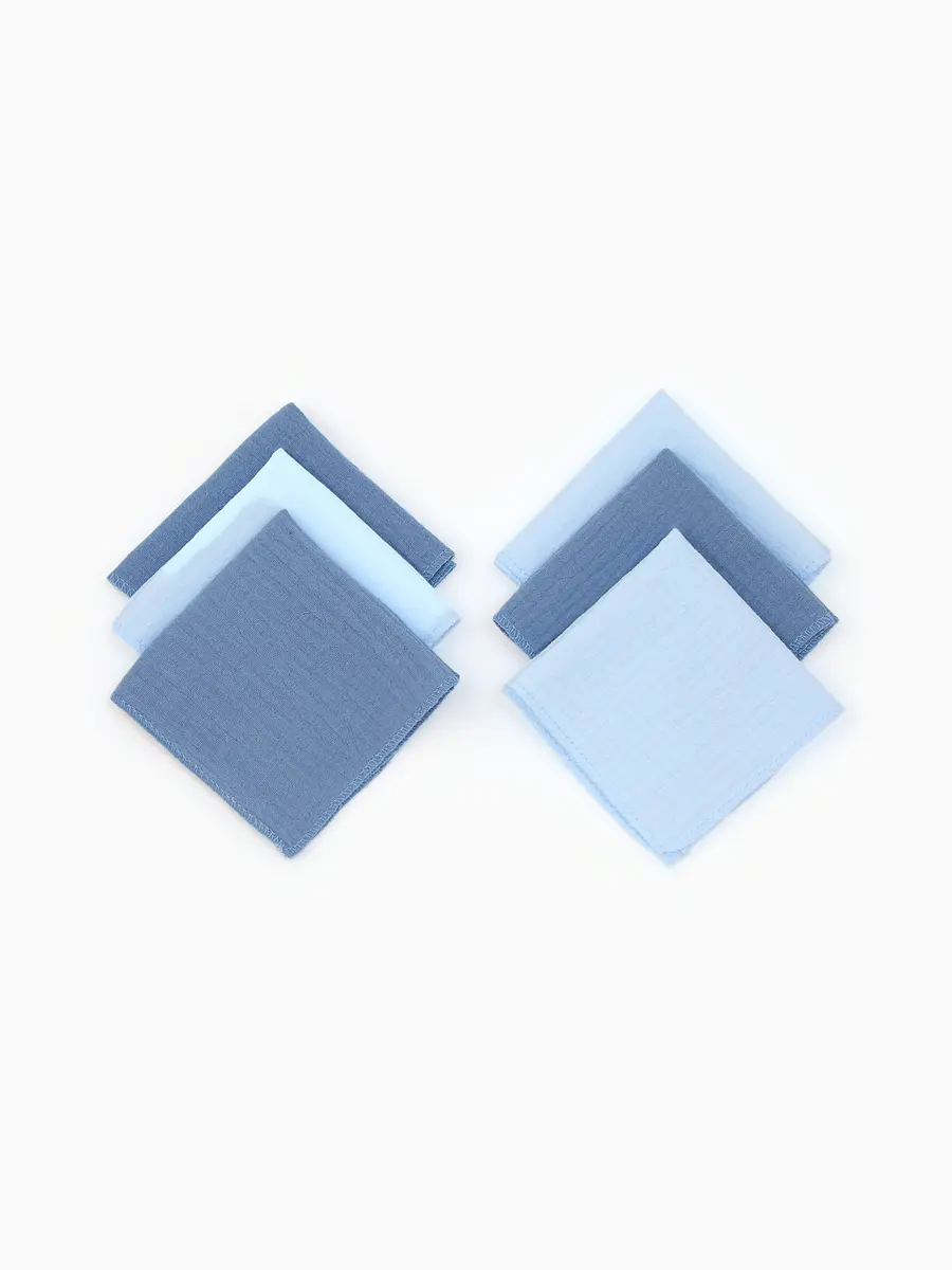 

Набор платочков, Голубой;синий