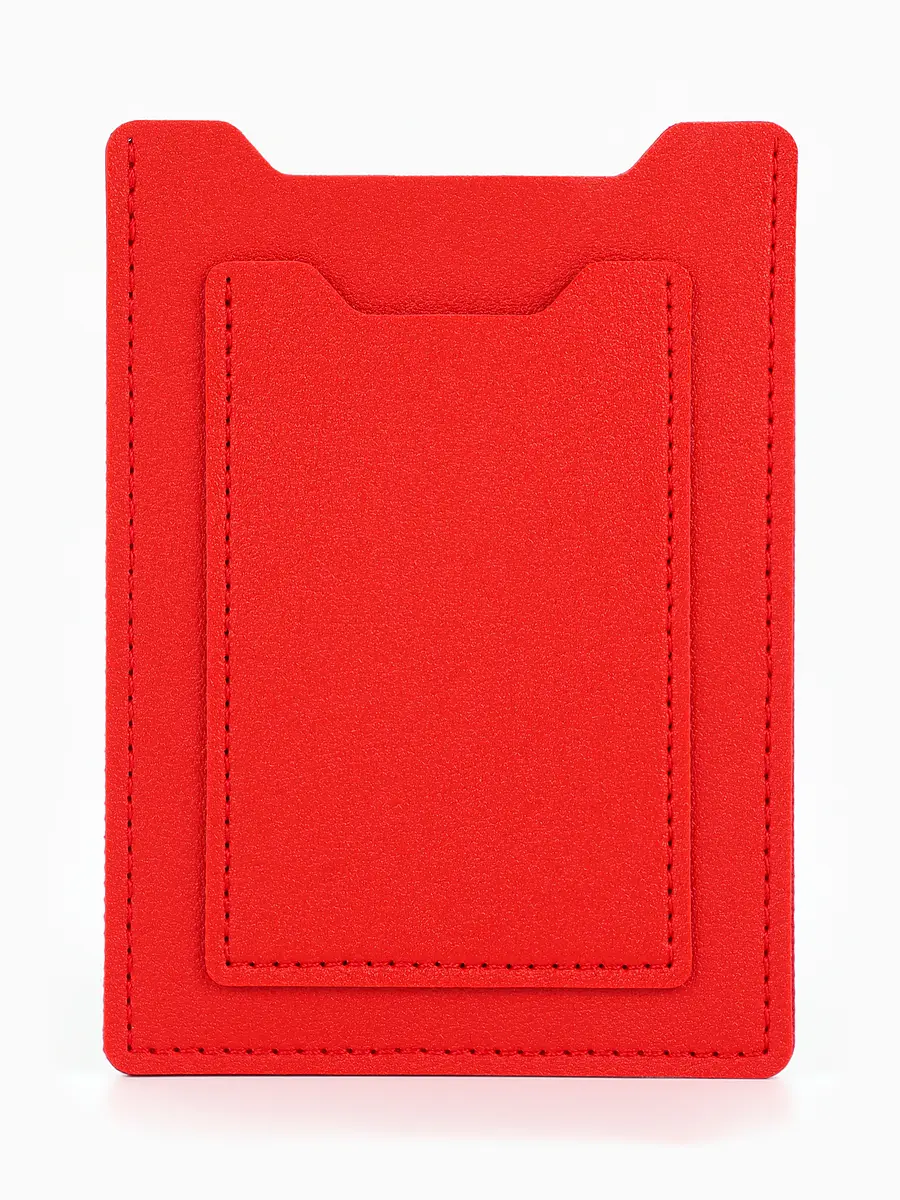 

Обложка для автодокументов, стс, права, карта, 9×0.3×12.5 см, красная, Красный