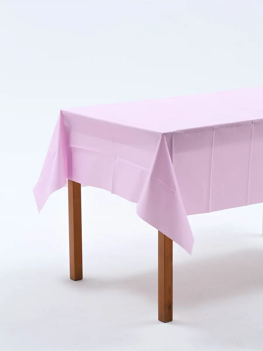 

Скатерть одноразовая, Розовый