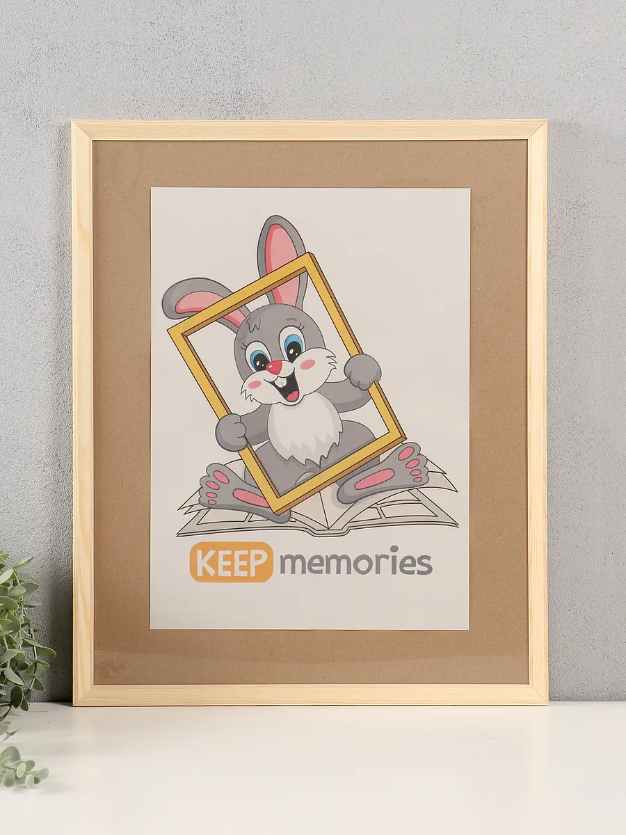 

Фоторамка для фото 40×50 см keep memories, Белый