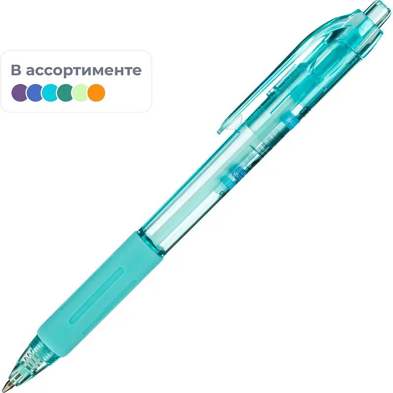 

Ручка шариковая автоматическая Deli EQ057-BL синяя (толщина линии 0.35 мм)