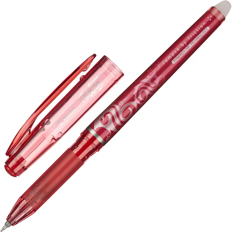 

Ручка гелевая со стираемыми чернилами Pilot Frixion Рoint красная (толщина линии 0,25 мм)