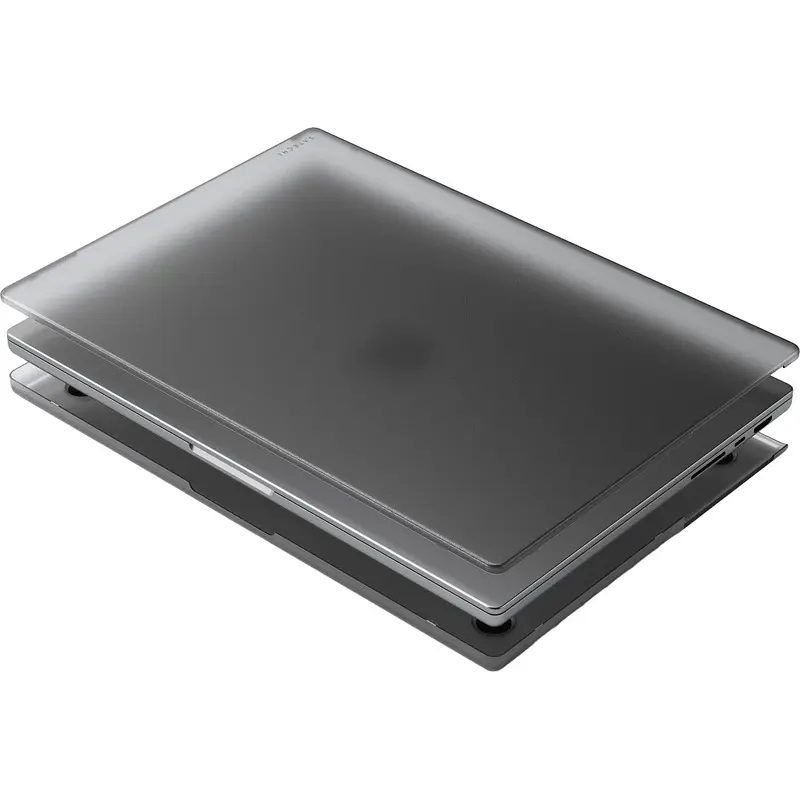 

Чехол для ноутбука 16 Satechi Eco-Hardshell Case прозрачный/черный (ST-MBP16DR), Черный/прозрачный