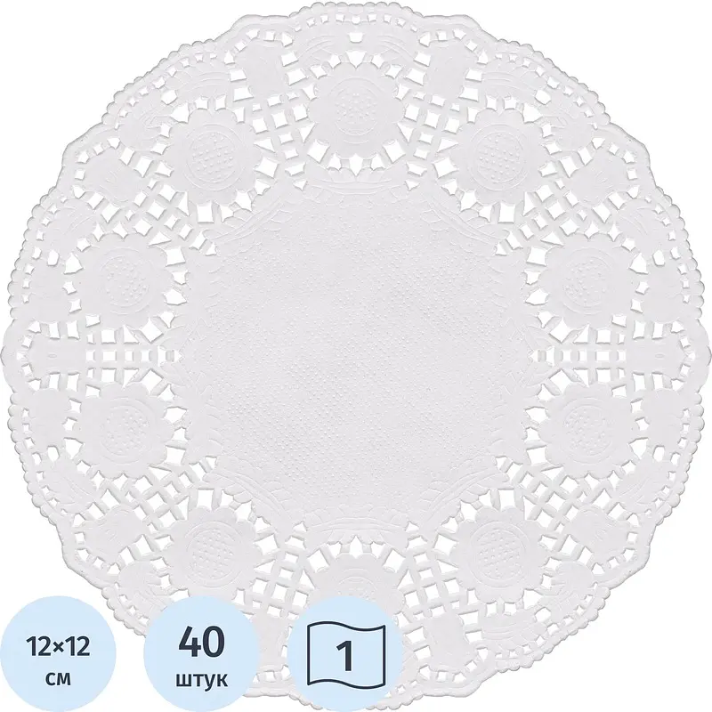 

Подставки под чашку, Белый