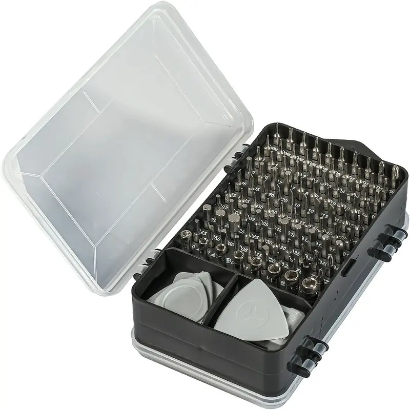 

Отвертка с насадками, Черный