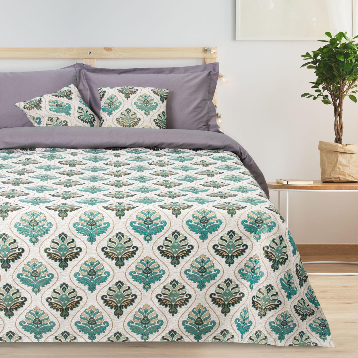 

Покрывало гобеленовое, Бирюзовый