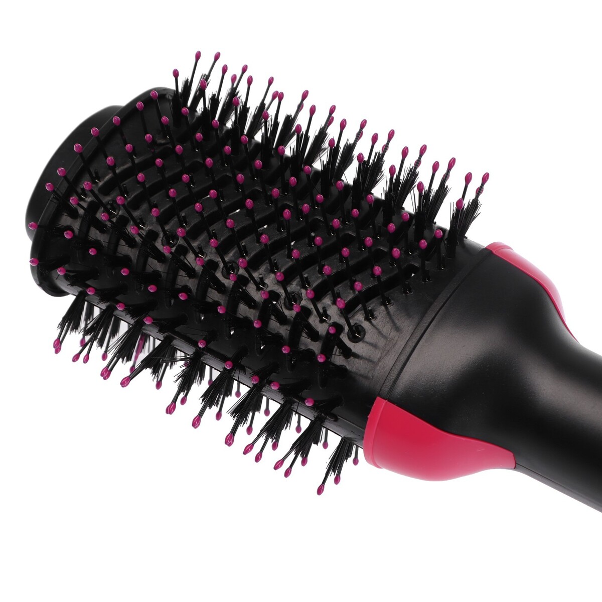 

Фен-щетка luazon lfs-04, 1000 вт, 3 скорости, 3 режима, черно-розовая, Розовый;черный