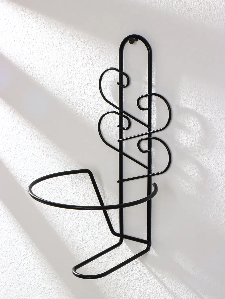 

Подвес для кашпо настенный, Черный