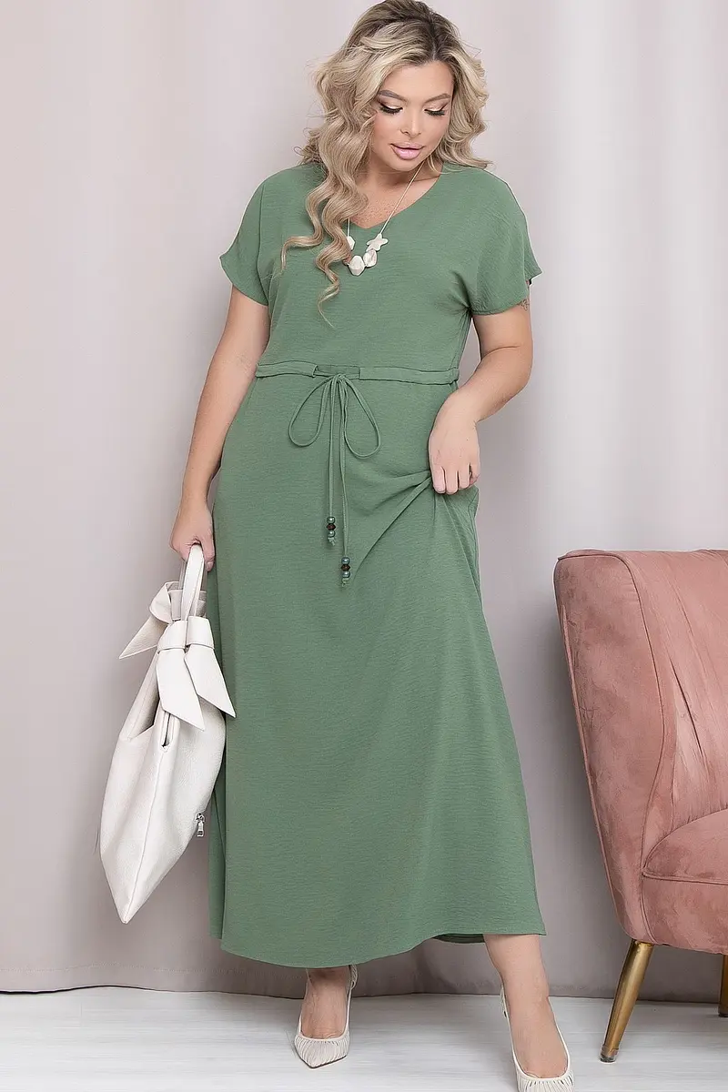 

Платье, Хаки;оливковый