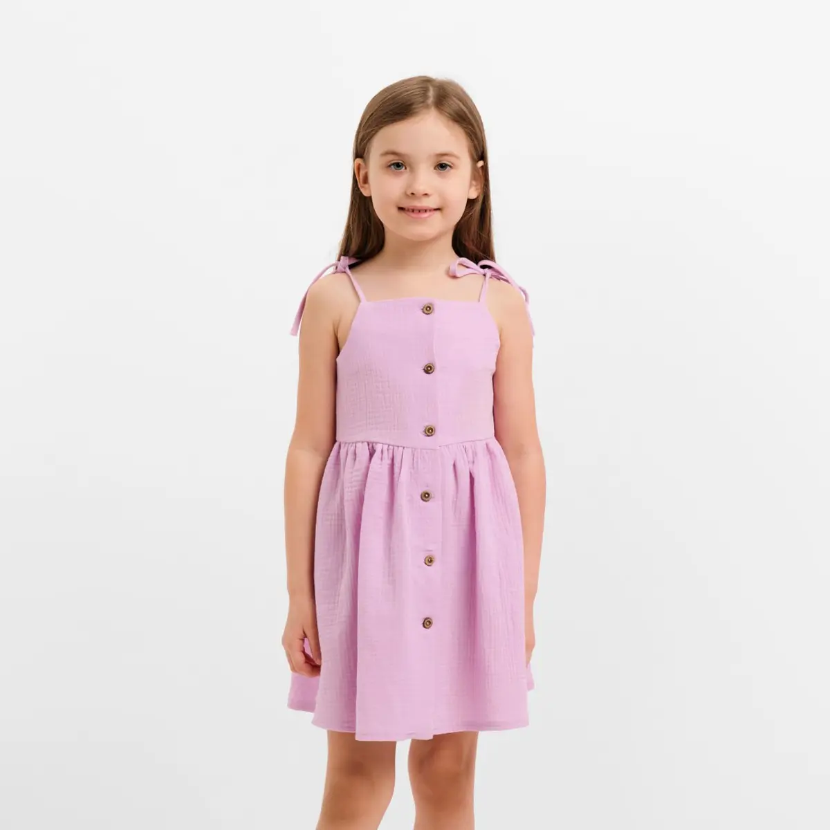 

Сарафан, Розовый;сиреневый