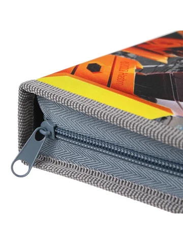 Папка для труда а4 с пеналом, на молнии,