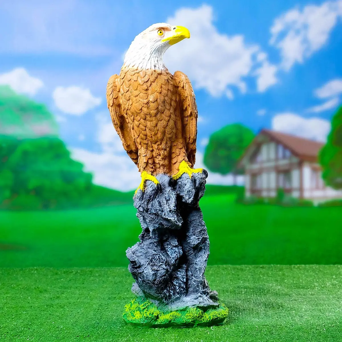 

Садовая фигура из полистоуна, Коричневый;разноцветный