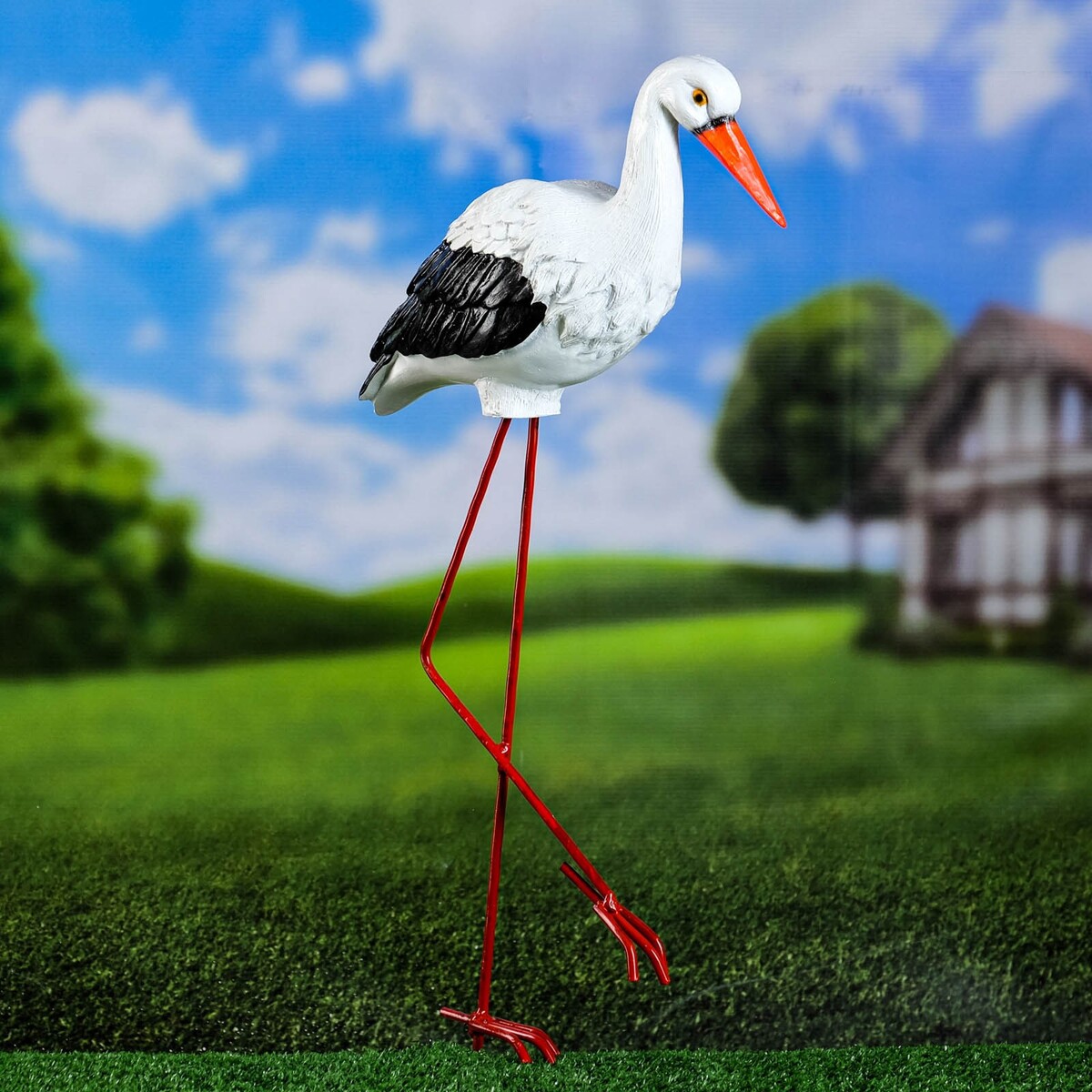 

Садовая фигура из полистоуна, Белый