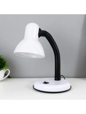 Лампа настольная е27, с выкл. (220 в) бе